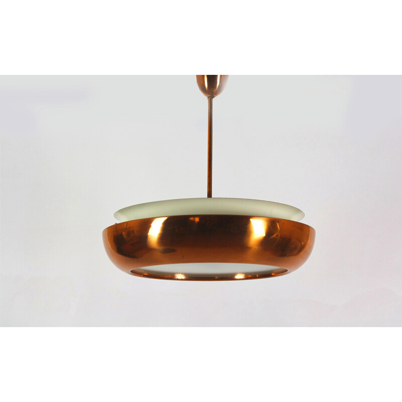 UFO Bauhaus Pendant Lamp by Josef Hurka - 1930s
