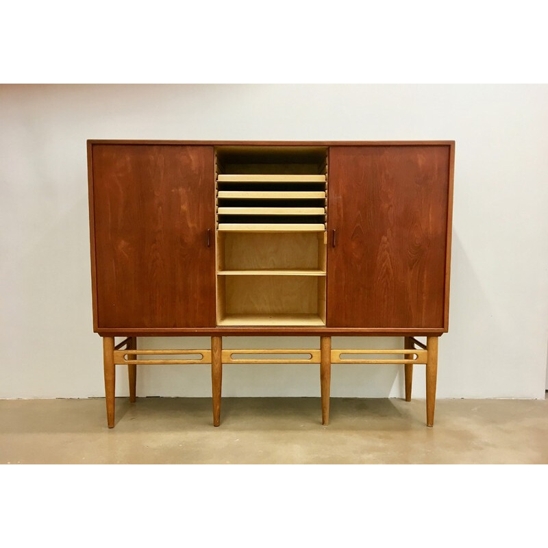 Model 90 Teak Cabinet by Illum Wikkelso for Soren Willadsen - 1950s