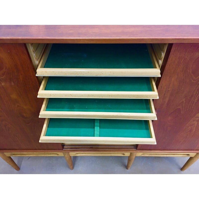 Model 90 Teak Cabinet by Illum Wikkelso for Soren Willadsen - 1950s