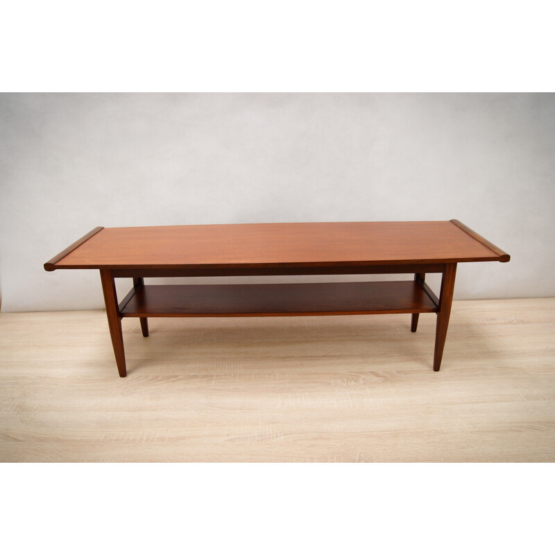 Vintage teak Coffee Table by Myer - 1960s