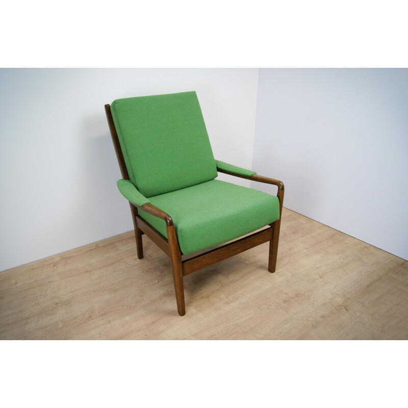 Vintage Green Armchair by Parker Knoll - 1960s