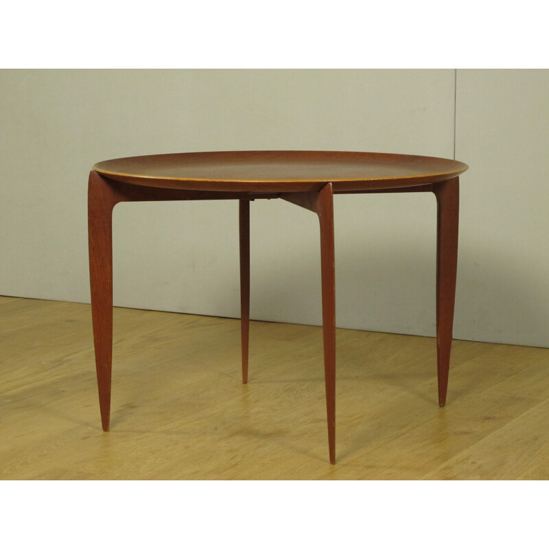 Vintage teak coffee table by Fritz Hansen - 1950s