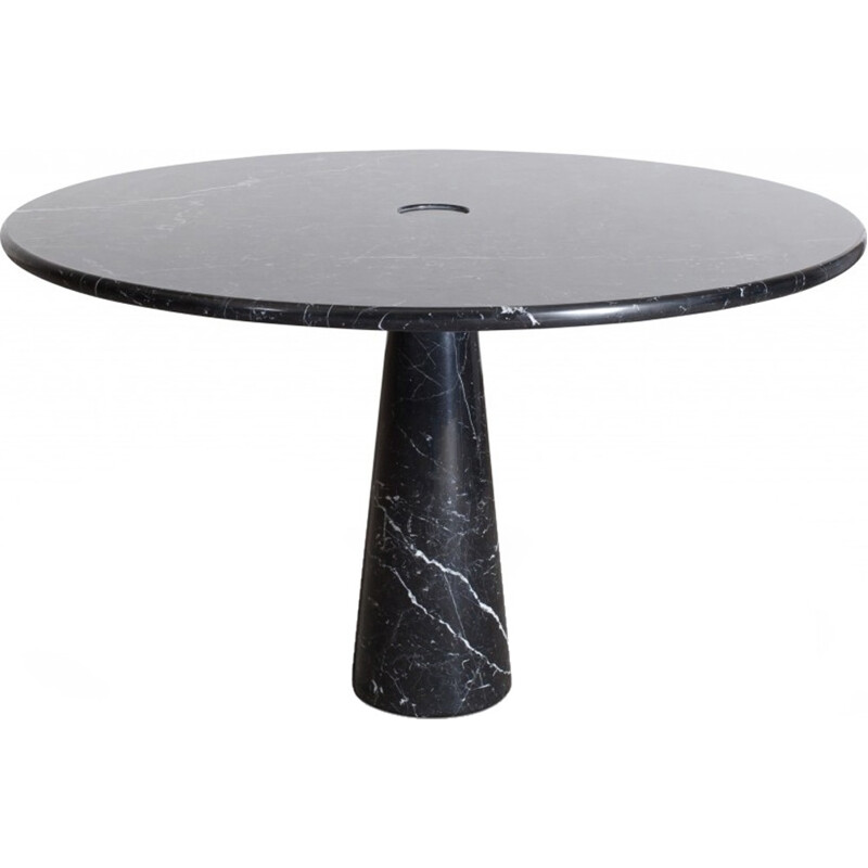 Eros round marble dining table by Angelo Mangiarotti - 1970s