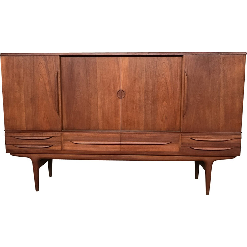 Vintage UM 14 sideboard by Johannes Andersen for Samcom - 1960s