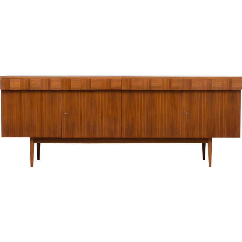 Walnut sideboard professionally restored - 1960s