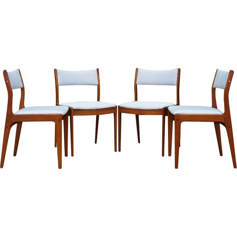 Mid-century Teak chairs scandinavian design - 1960s