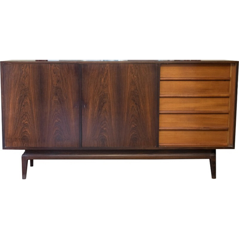 Vintage Danish Rosewood Sideboard - 1970s