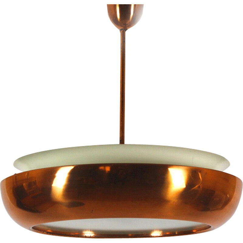 UFO Bauhaus Pendant Lamp by Josef Hurka - 1930s