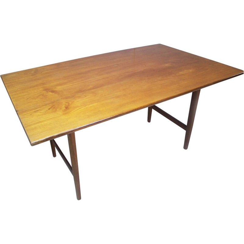 Vintage wood dining table - 1970s