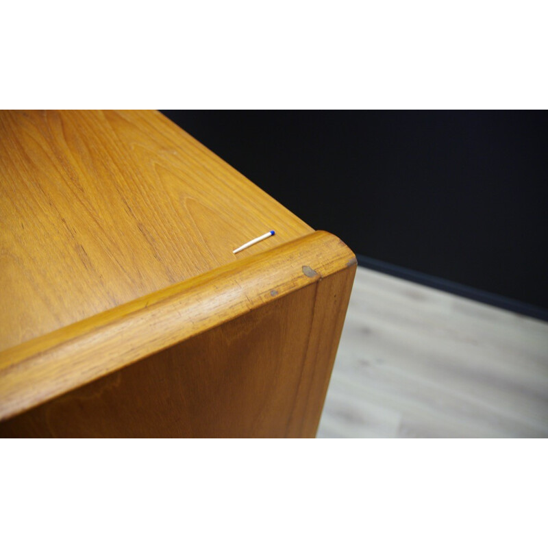 Teak highboard with glass-case by Interform Collection - 1960s