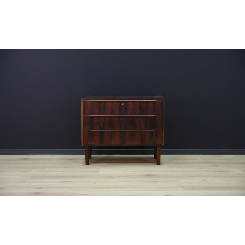 Chest of drawers vintage in rosewood - 1960s