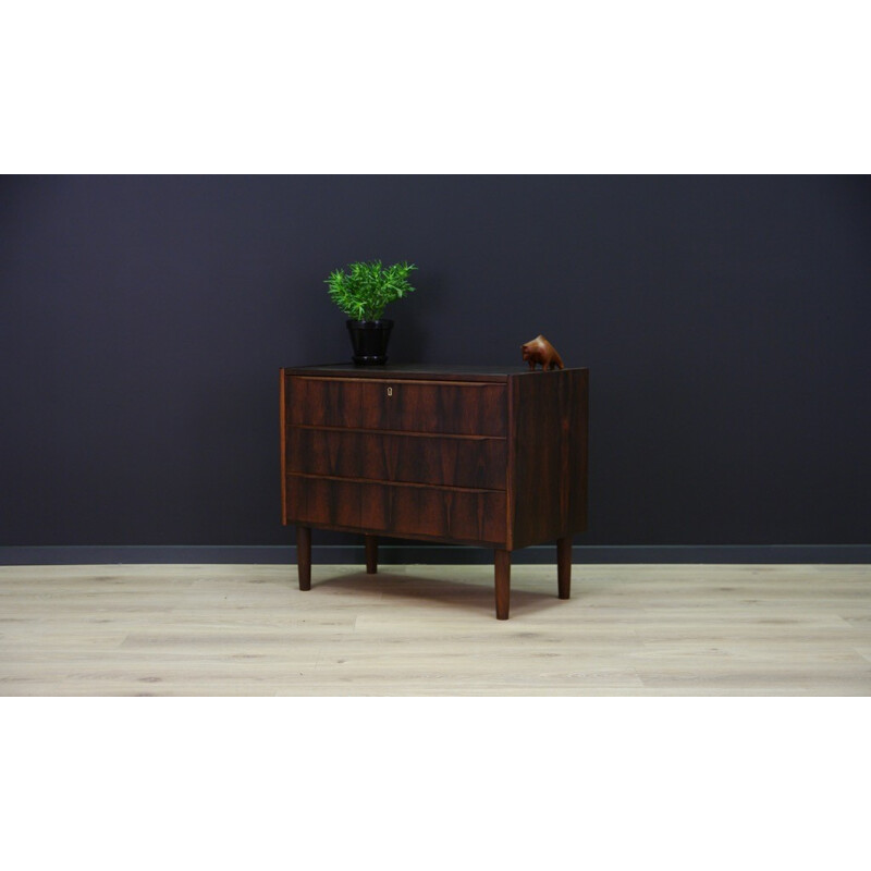 Chest of drawers vintage in rosewood - 1960s