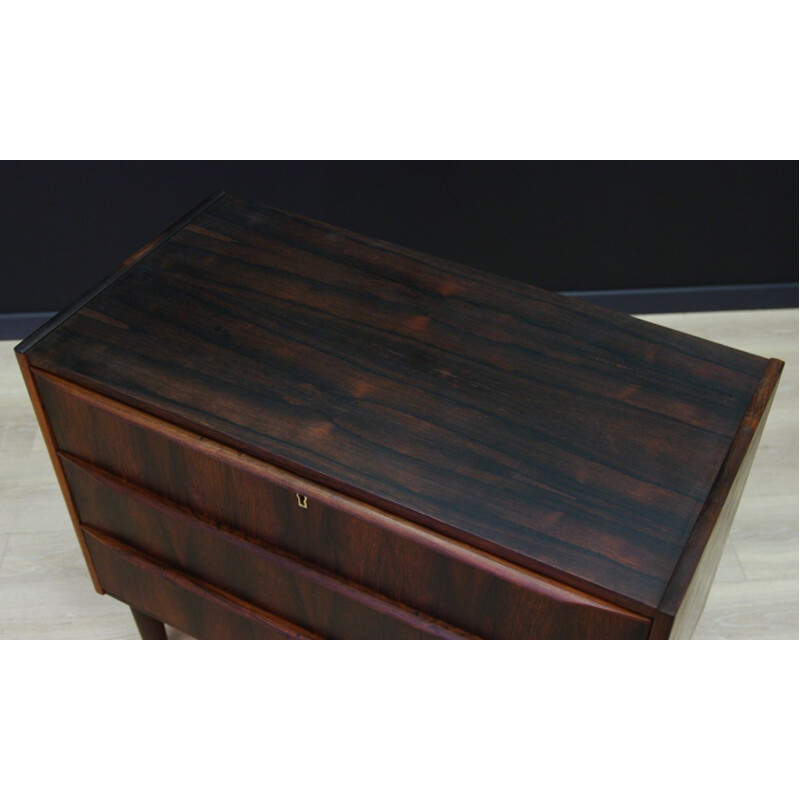 Chest of drawers vintage in rosewood - 1960s