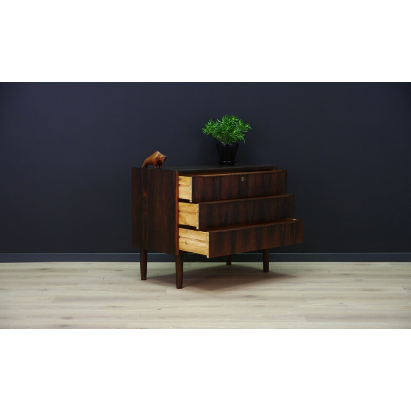 Chest of drawers vintage in rosewood - 1960s