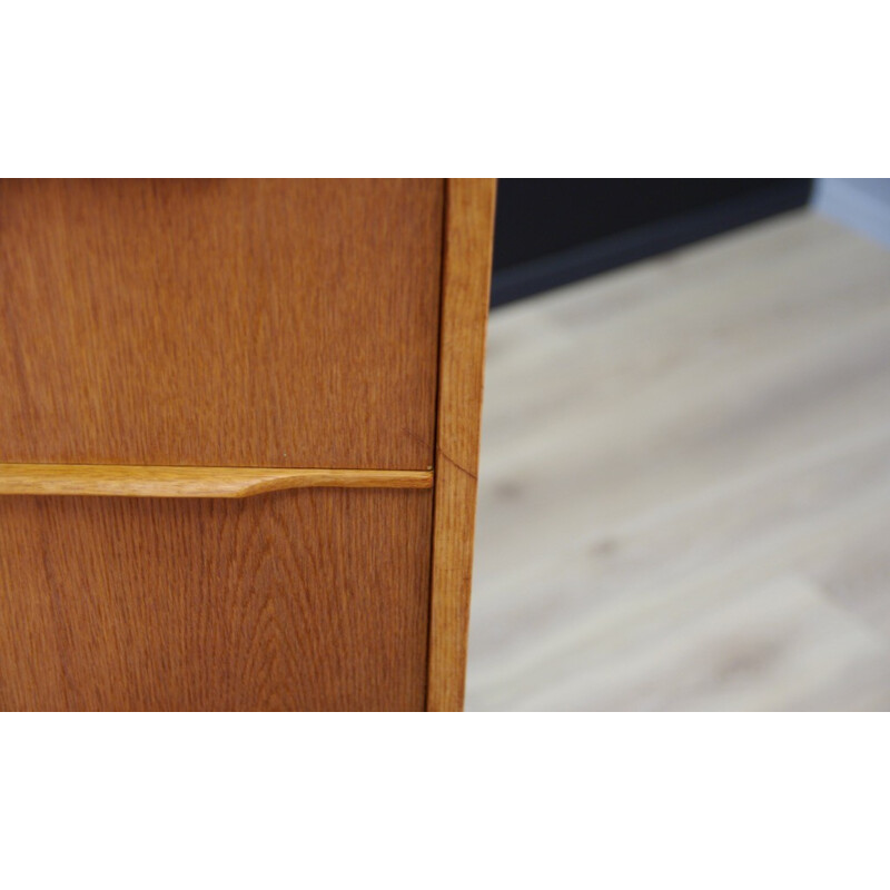 Vintage scandinavian chest of drawers in oak - 1960s