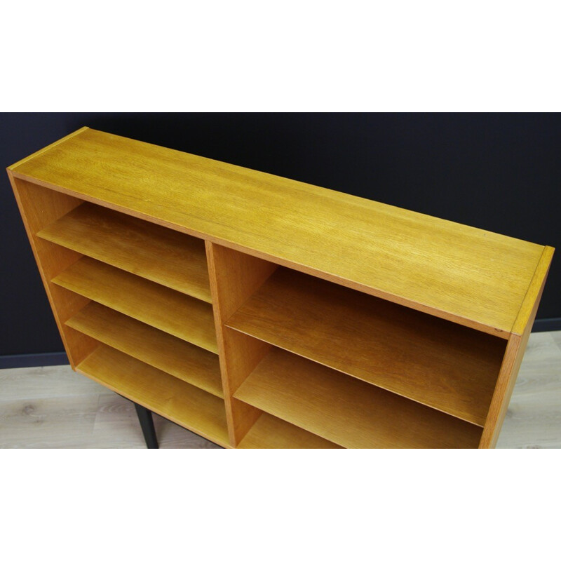 Vintage bookcase in oak by Poul Hundevad - 1960s