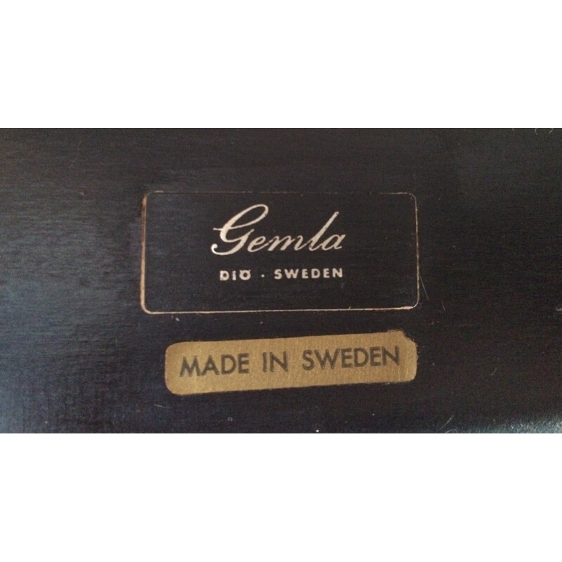 Chaise Suédoise vintage par Gemla Diö - 1950