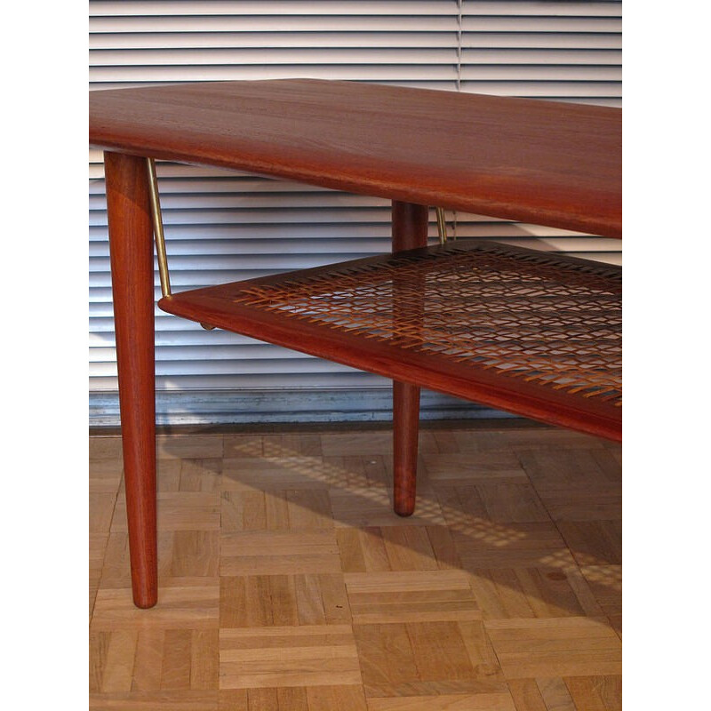 Table basse modèle 516 1ère édition par Peter Hvidt & Orla Molgaard Nielsen - 1950 