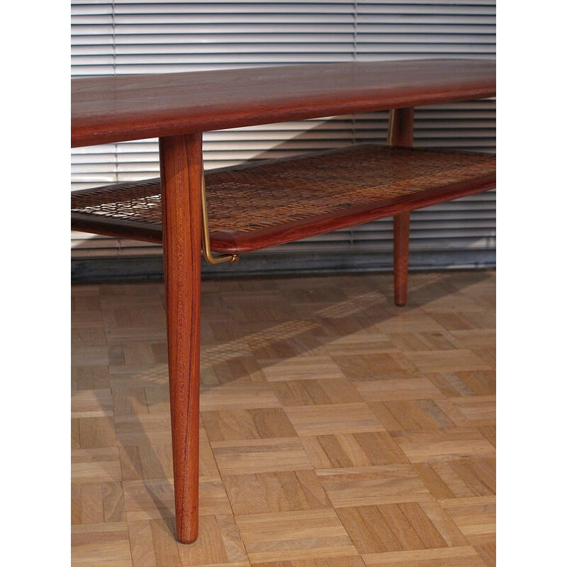 Table basse modèle 516 1ère édition par Peter Hvidt & Orla Molgaard Nielsen - 1950 