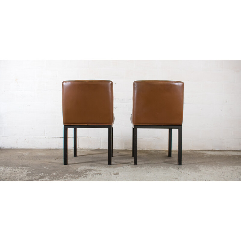 Pair of Louise armchairs by Jules Wabbes - 1960s