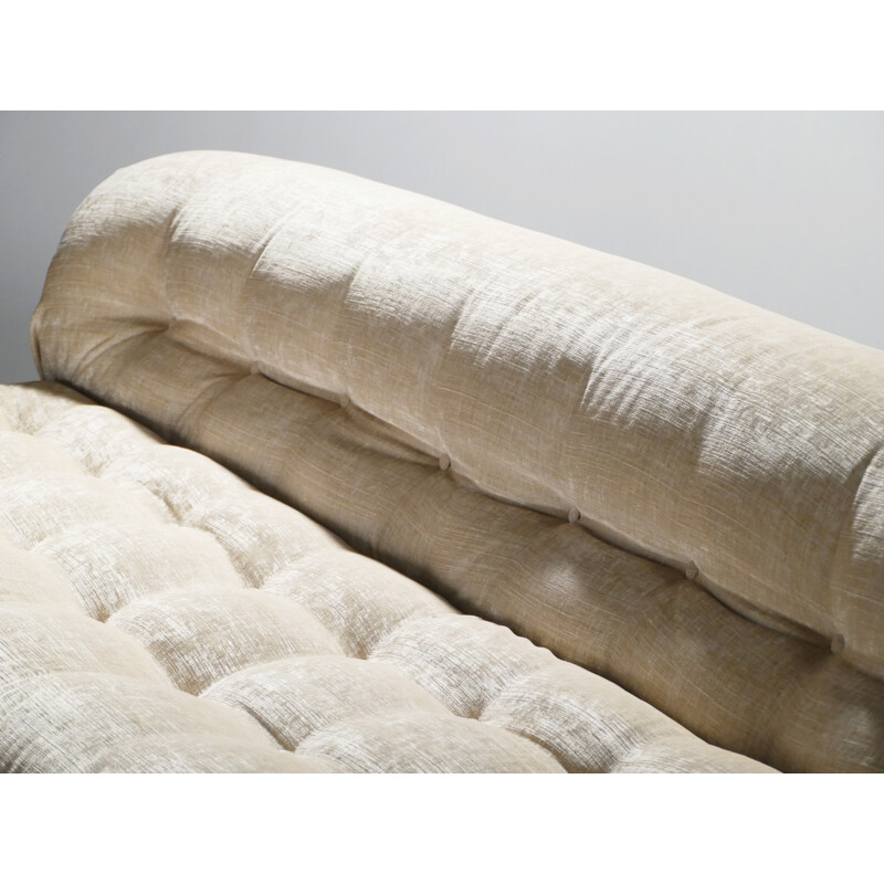 Beige "Soriana" sofa by Tobia & Afra Scarpa for Cassina - 1960s