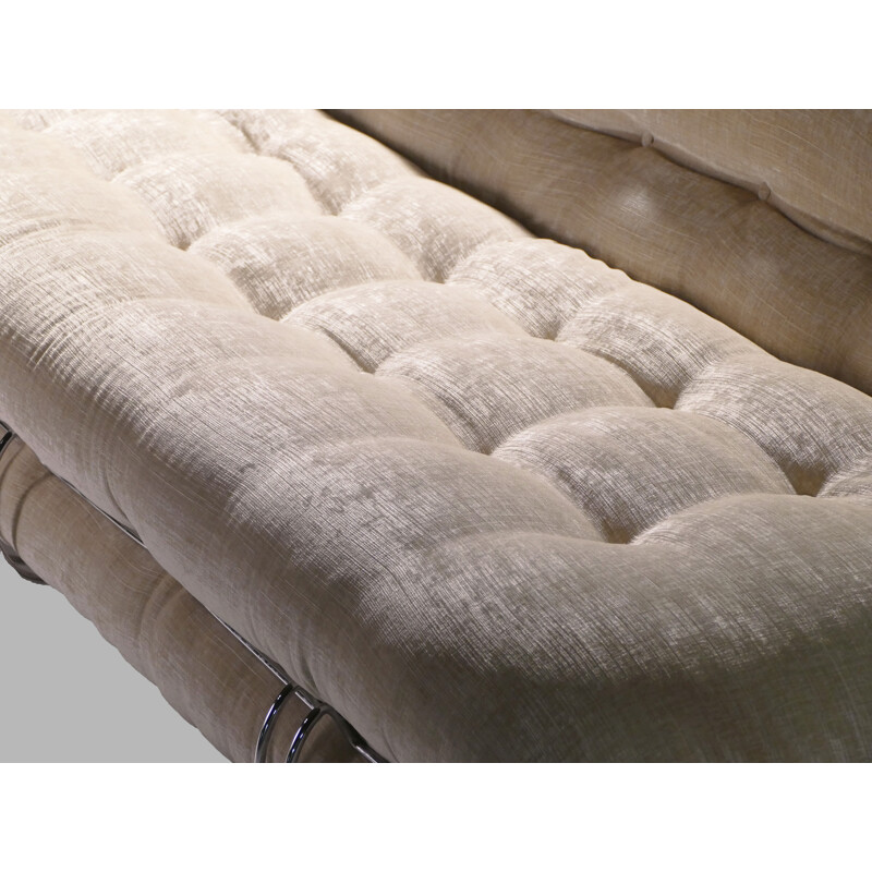 Beige "Soriana" sofa by Tobia & Afra Scarpa for Cassina - 1960s