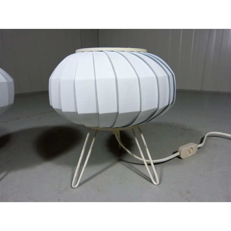 Paire de lampes de table Ufo - 1950