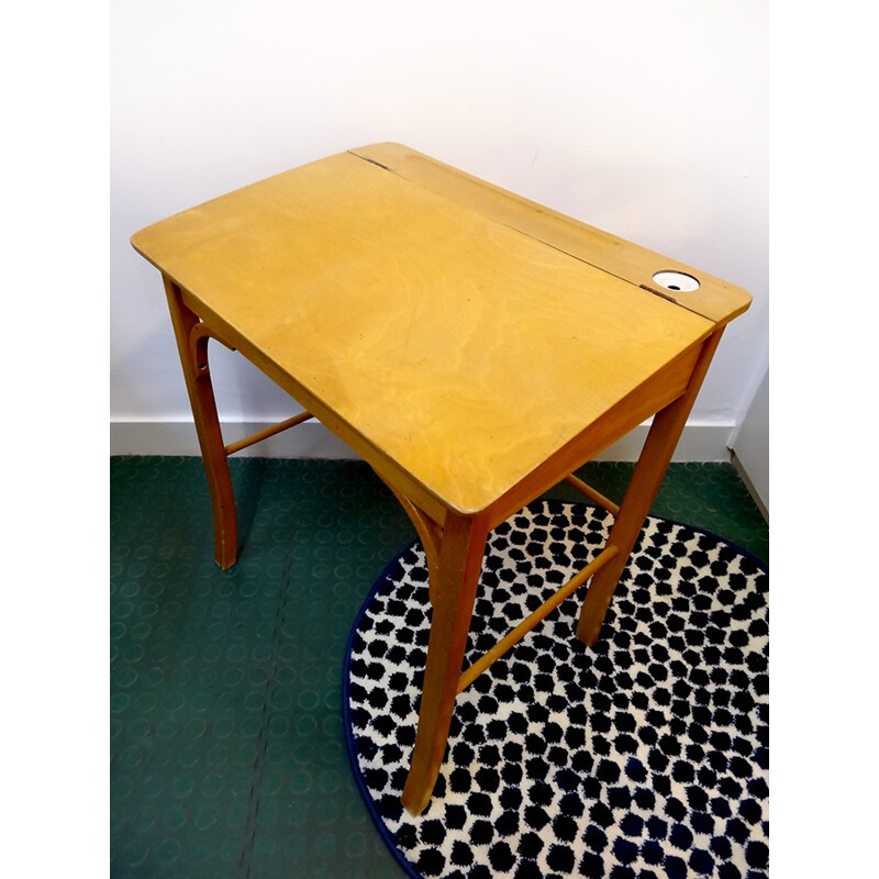 Vintage children's office desk by Baumann - 1950s