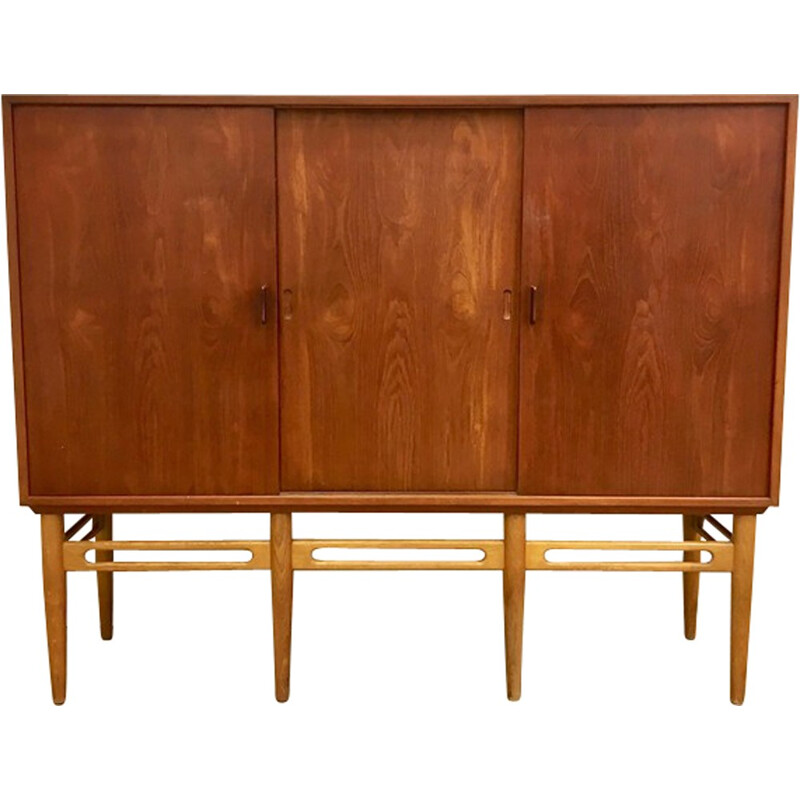 Model 90 Teak Cabinet by Illum Wikkelso for Soren Willadsen - 1950s