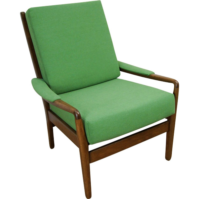 Vintage Green Armchair by Parker Knoll - 1960s