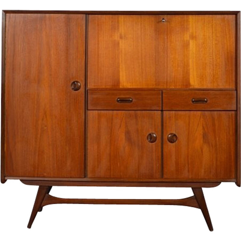 Secretary & Bar Cabinet by Louis Van Teeffelen for Wébé - 1960s