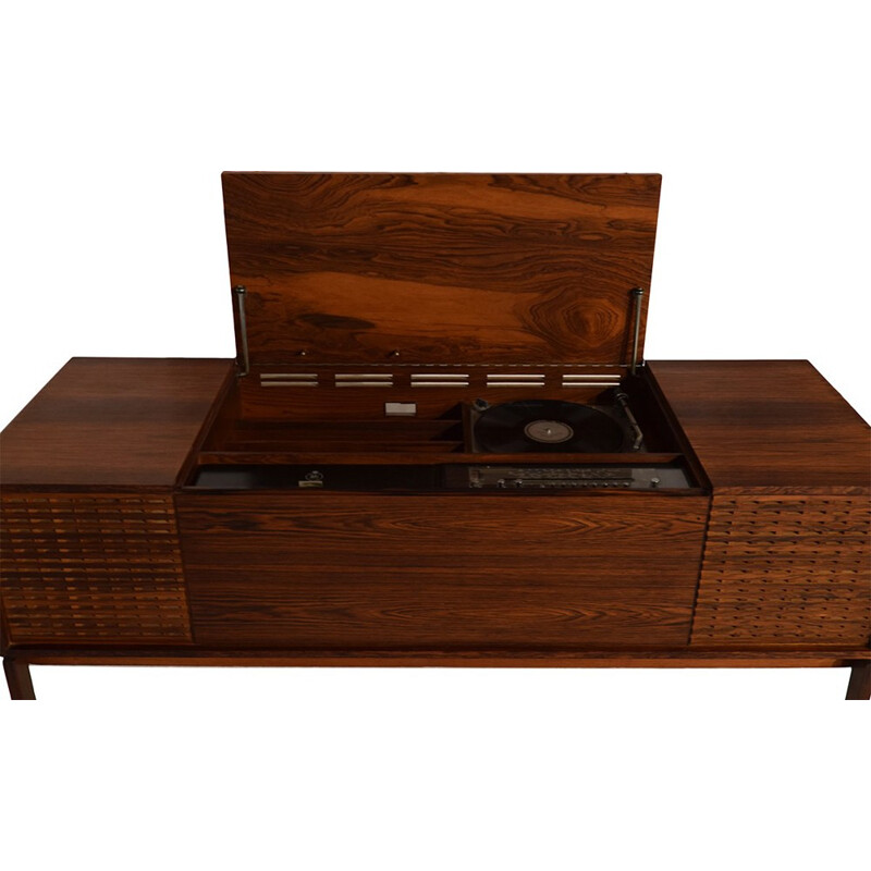 Danish stereo  console in rosewood model "Beomaster 1200 rg" by Bang&Olufsen - 1965