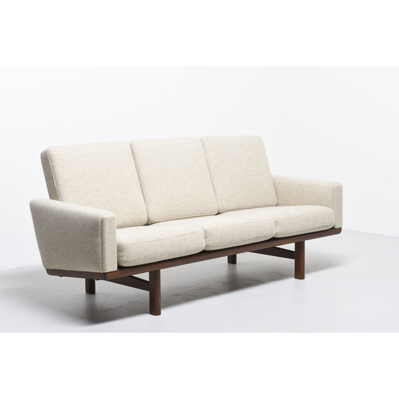 GE-2363 teak sofa by Hans J. Wegner for Getama - 1950s