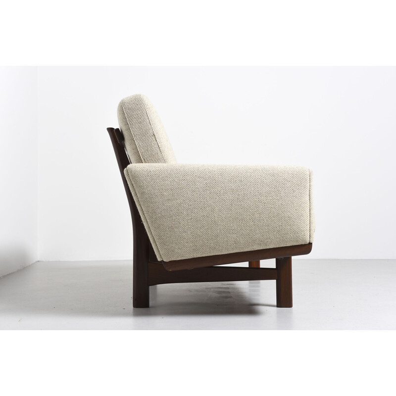 GE-2363 teak sofa by Hans J. Wegner for Getama - 1950s