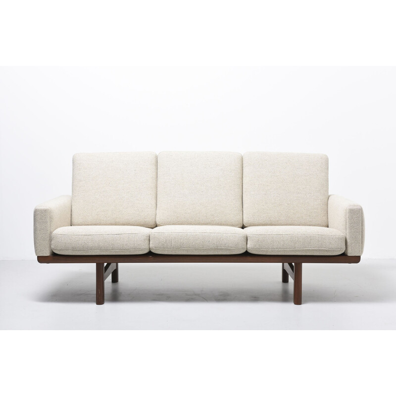 GE-2363 teak sofa by Hans J. Wegner for Getama - 1950s