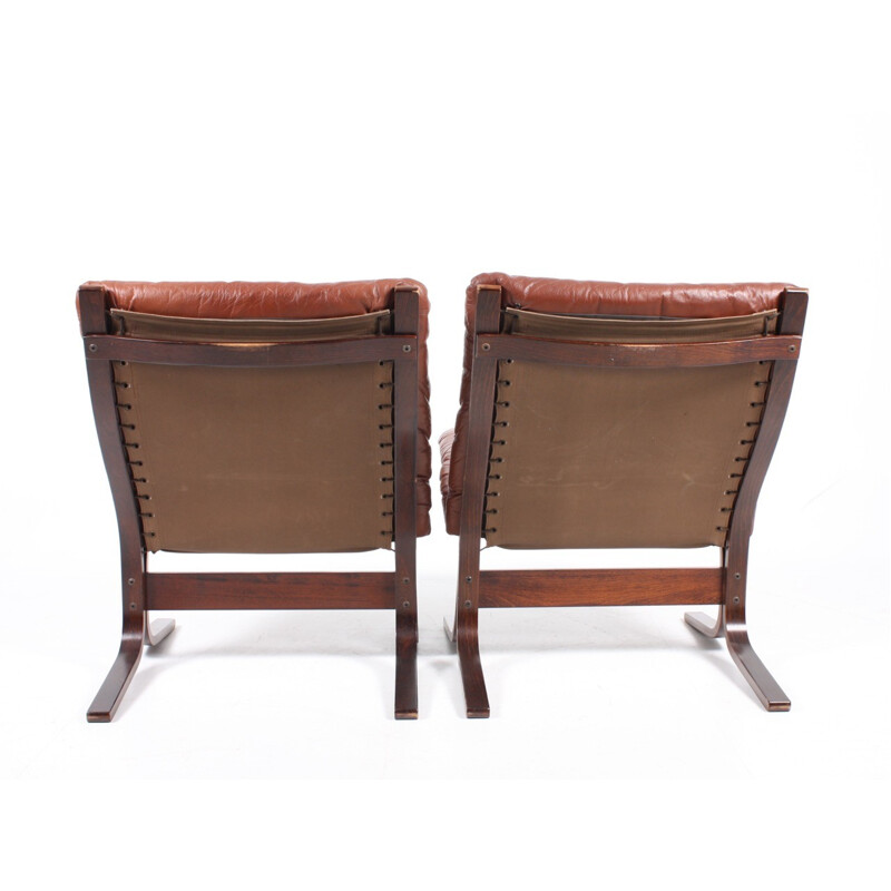 Pair of Lounge Chairs by Ingmar Relling - 1960s