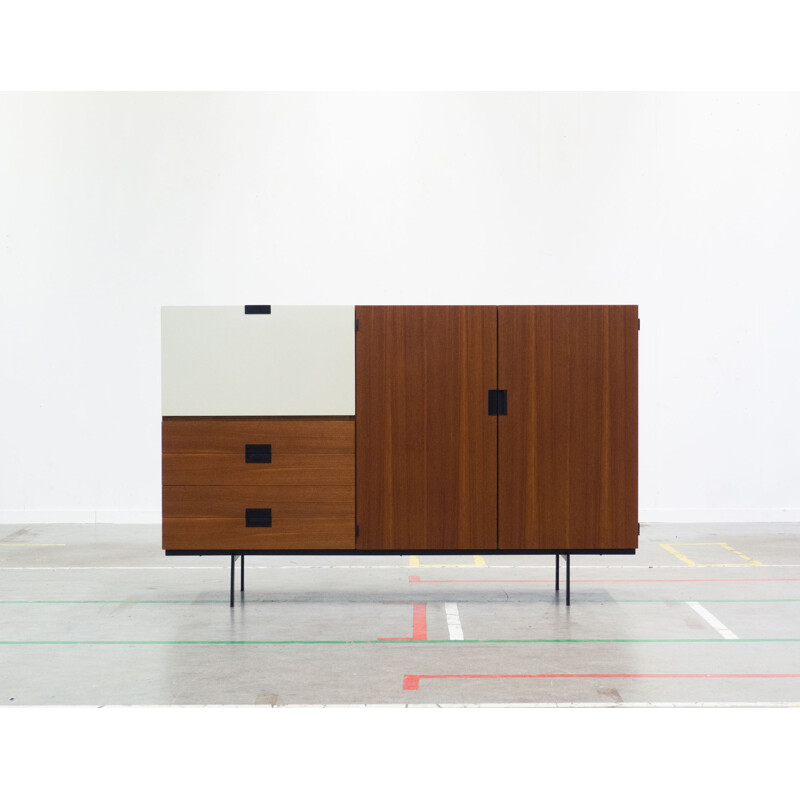 U+N series CU09 cabinet by Cees Braakman - 1950s