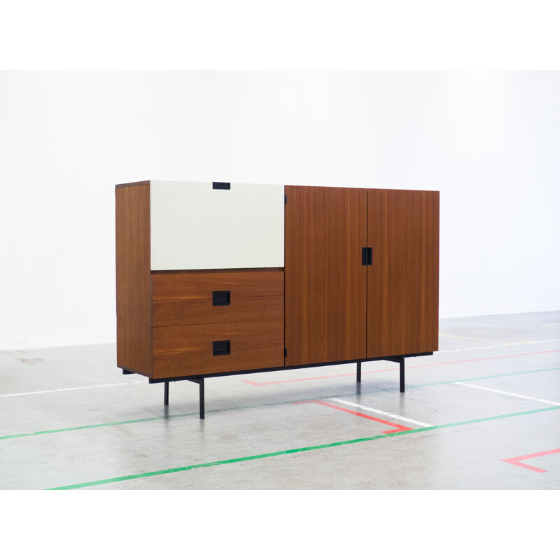 U+N series CU09 cabinet by Cees Braakman - 1950s