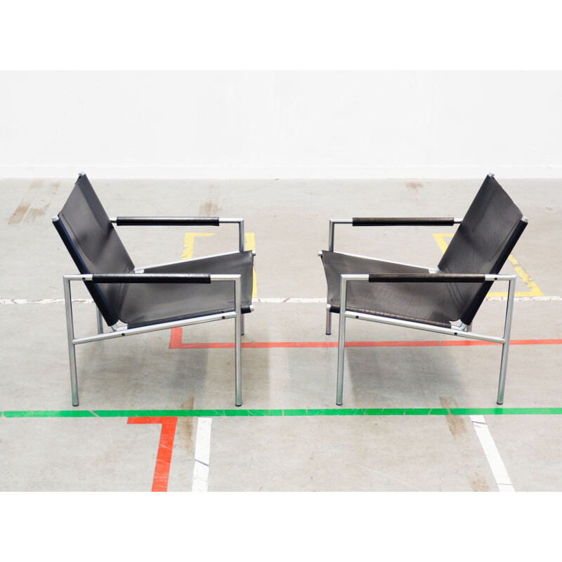 Set of two SZ02 lounge chairs by Martin Visser - 1980s