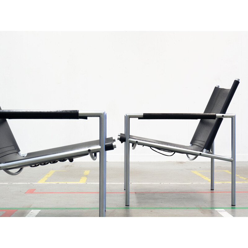 Set of two SZ02 lounge chairs by Martin Visser - 1980s