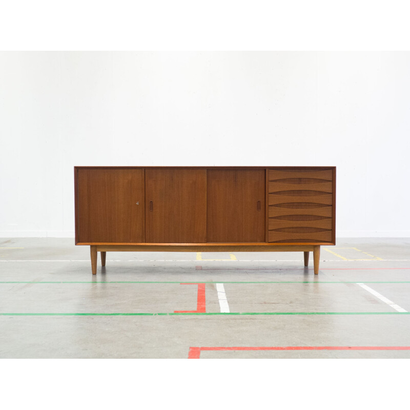 Vintage teak and oak sideboard - 1950s