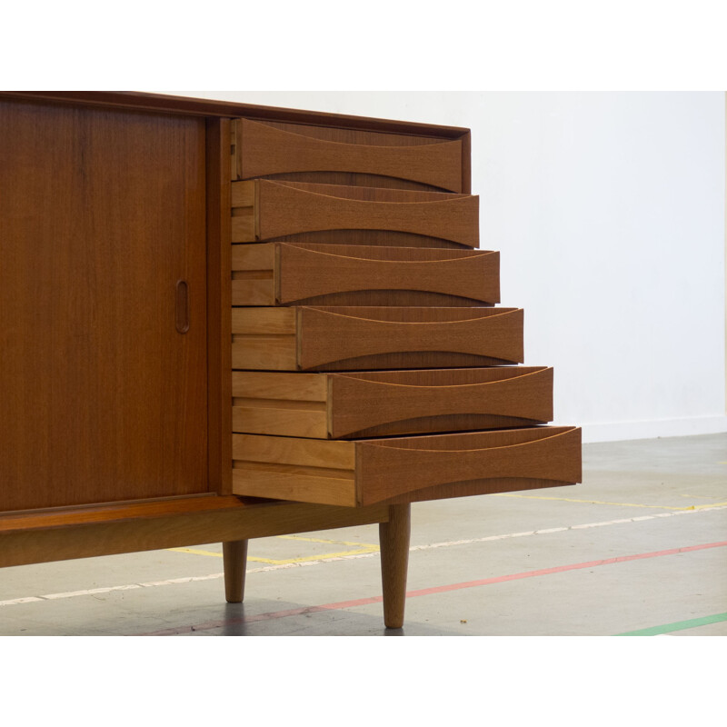 Vintage teak and oak sideboard - 1950s