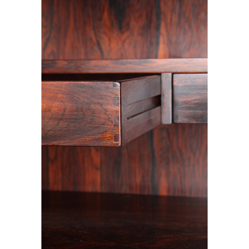 Mid-century Rosewood Desk by Henry Rosengren Hansen for Brande Møbelindustri - 1950s