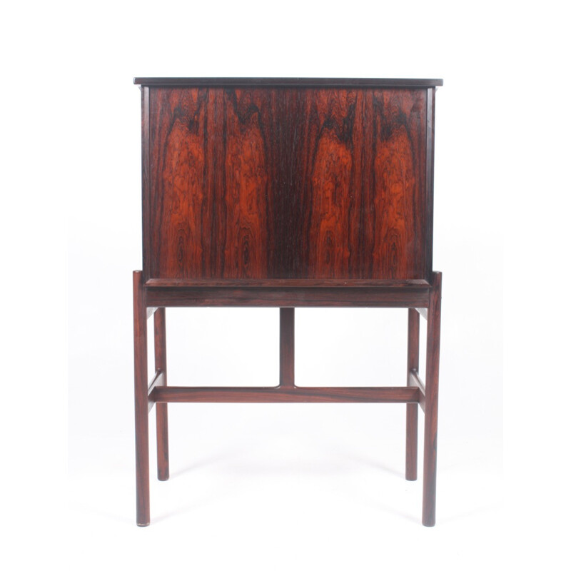 Mid-century Rosewood Desk by Henry Rosengren Hansen for Brande Møbelindustri - 1950s