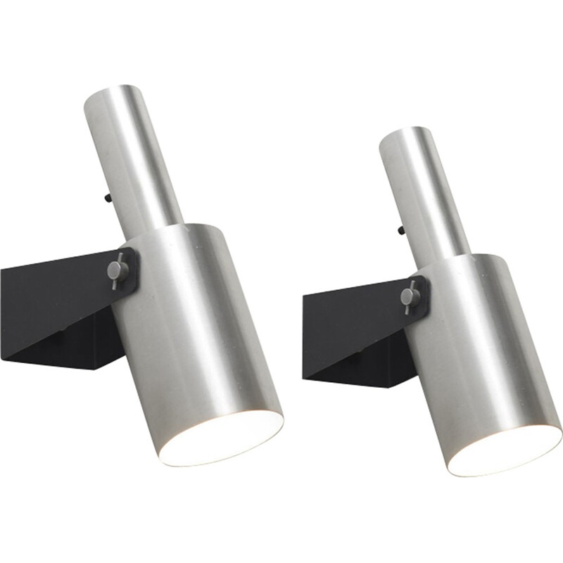 Pair of Sonet Wall Lamps by Hans Per Jeppesen - 1960s