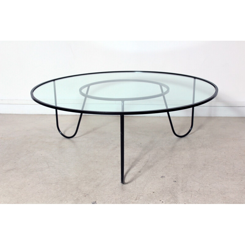 Vintage coffee table "Bellevue" by Mathieu Mategot - 1950s