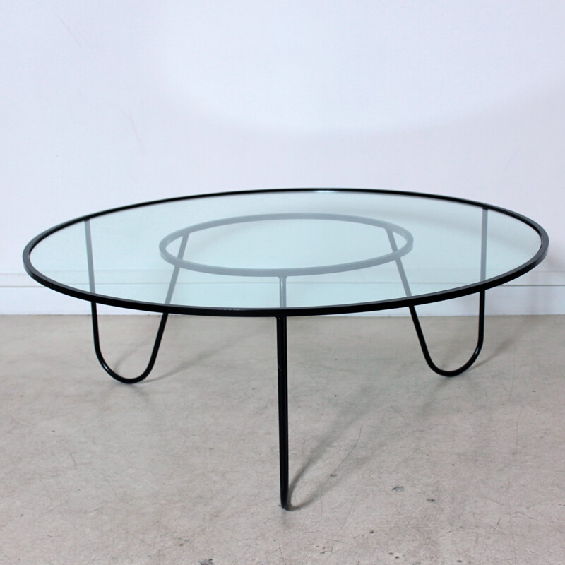 Vintage coffee table "Bellevue" by Mathieu Mategot - 1950s