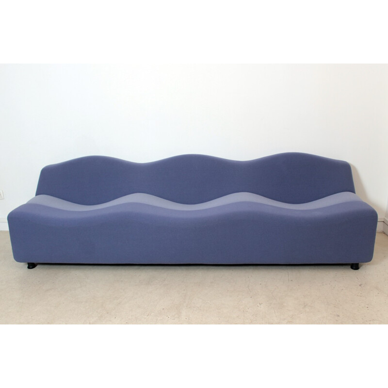 Blue vintage sofa "ABCD" by Pierre Paulin for Artifort - 1970s