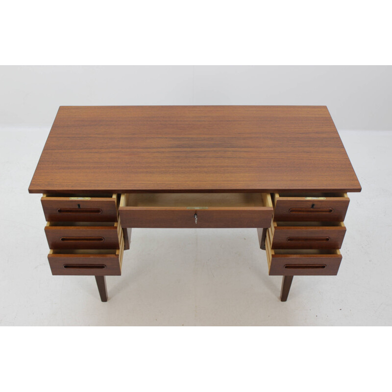 Mid-century Danish teak writing desk - 1960s