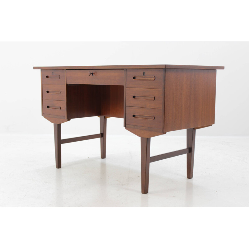 Mid-century Danish teak writing desk - 1960s